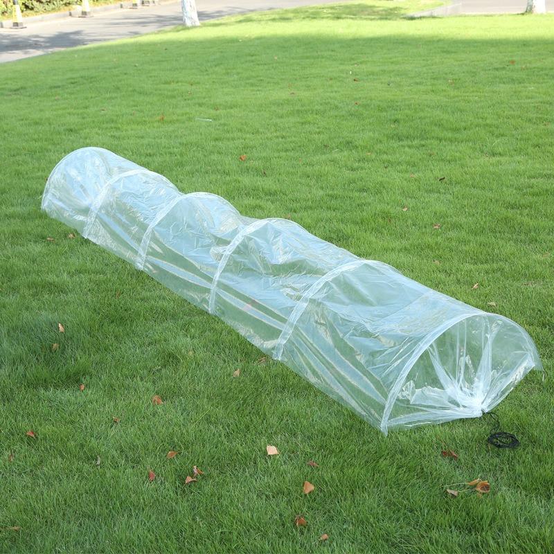 1PACK 2-in-1 tragbares Gewächshaus Sonnenschutz, 3 Meter langer Schnellverschluss Gartentunnel Sonnenschutzabdeckung