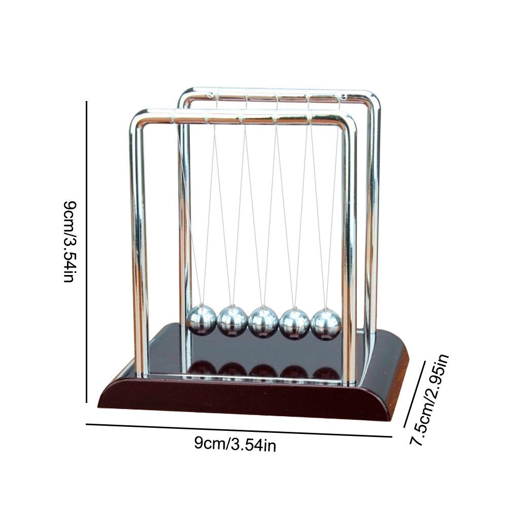 Newtons Cradle Balance Balls Teaching Supplies Physics Science Pendulum Desk  Science Physics Gadget for Home and Office