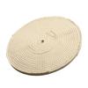 Spiral Buffing Wheel Polishing Pad 10 Inch 250mm 50 Layers Metal Polishing Sewn Stitch Cotton Practical Useful