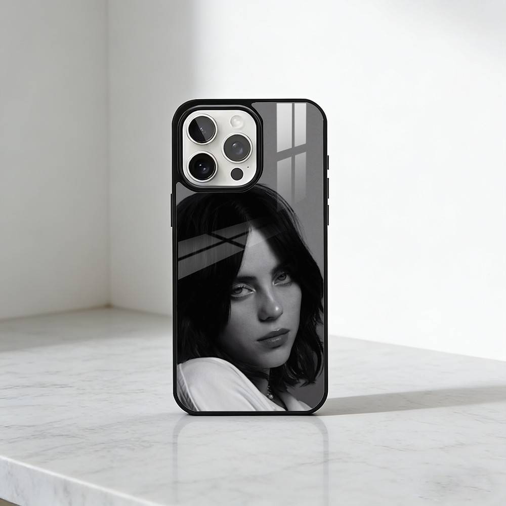 BE B-Billie Bad Guy Printing Phone Case For iPhone17,16,15,14,13 Plus,Pro Max Magnetic For Magsafe Wireless Charging