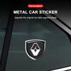 1 stk 3D Metall Auto Dørskjold Emblem Bil Karosseri Merke Klistremerke for Renault Dacia Megane 2 3 Clio 4 Captur Kadjar Fluence