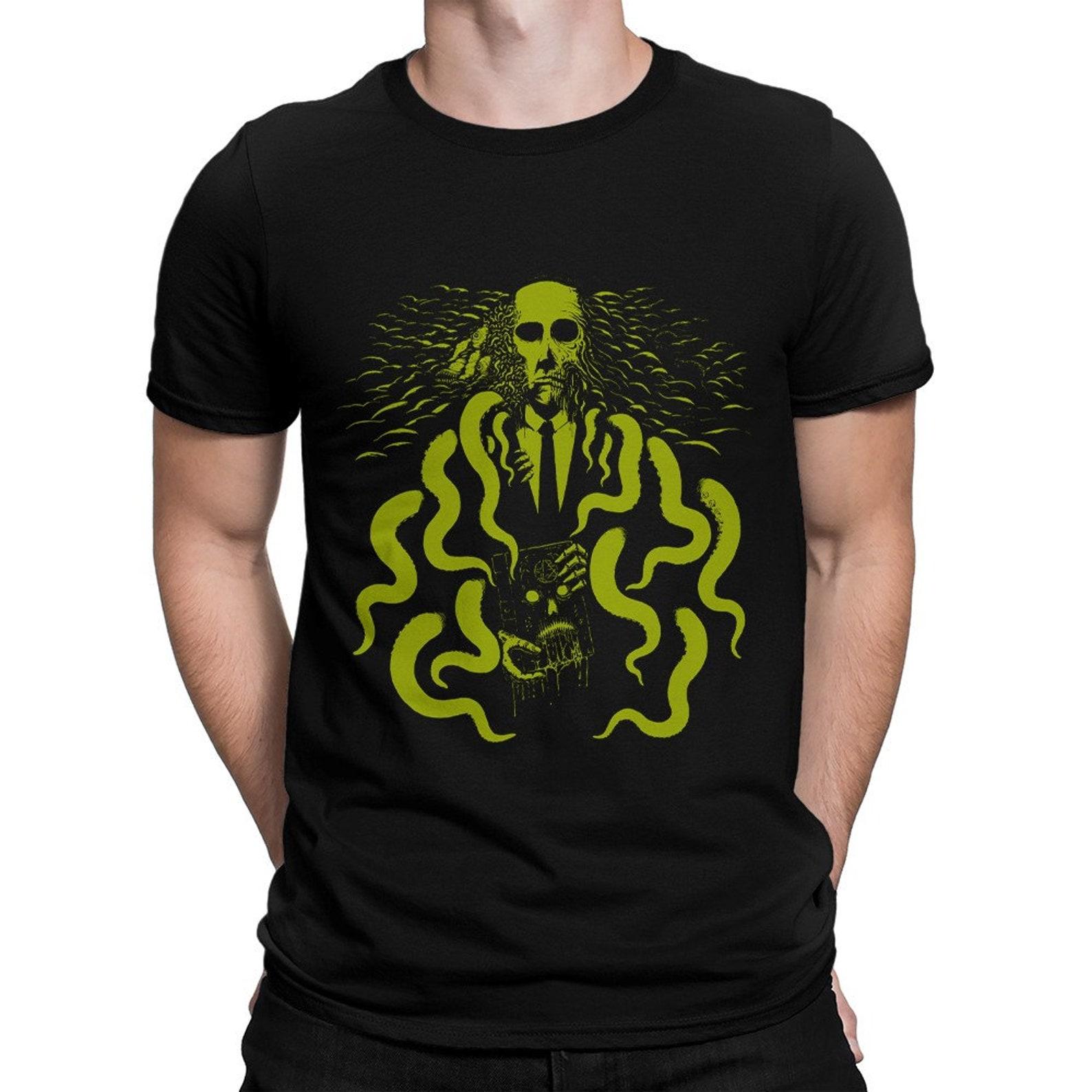 H. P. Lovecraft Monster T-Shirt, Men s and Women s Sizes (drsh-140) M