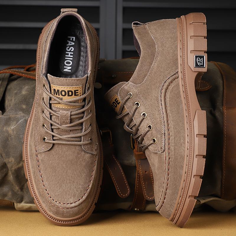 Fashion Leather Shoes For Man Genuine Leather Casual Shoes Fashion Business Oxford Shoes High Quality Designer Work Shoes