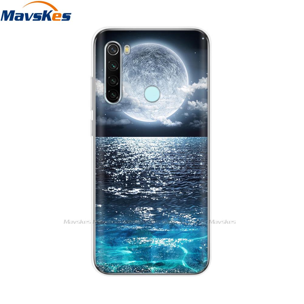 Phone Case for Xiaomi Redmi Note 8T Case 6.3" Silicon Soft TPU Back Cover for Redmi Note 8 8T Note8 Pro Case Protect Shell Coque