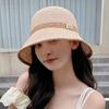Summer Bucket Hats Cap For Women Double Layer Spring Fisherman Hat Outdoor Foldable Suncreen Beach Hat