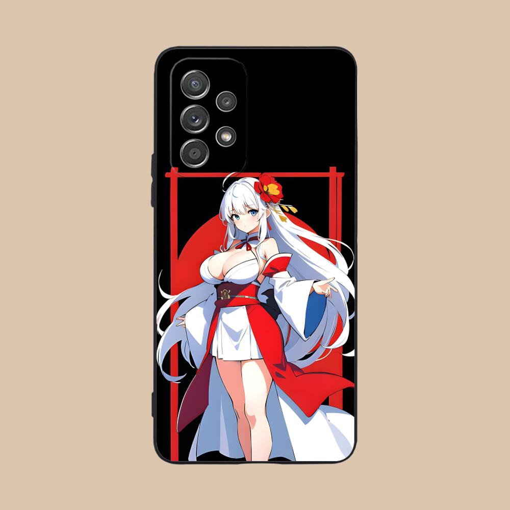 Azur Lane Shoukaku Phone Case for Samsung Galaxy M55 54 42 35 34 33 32 23 22 15 14 13 12 F55 5G Soft TPU Shockproof Cover