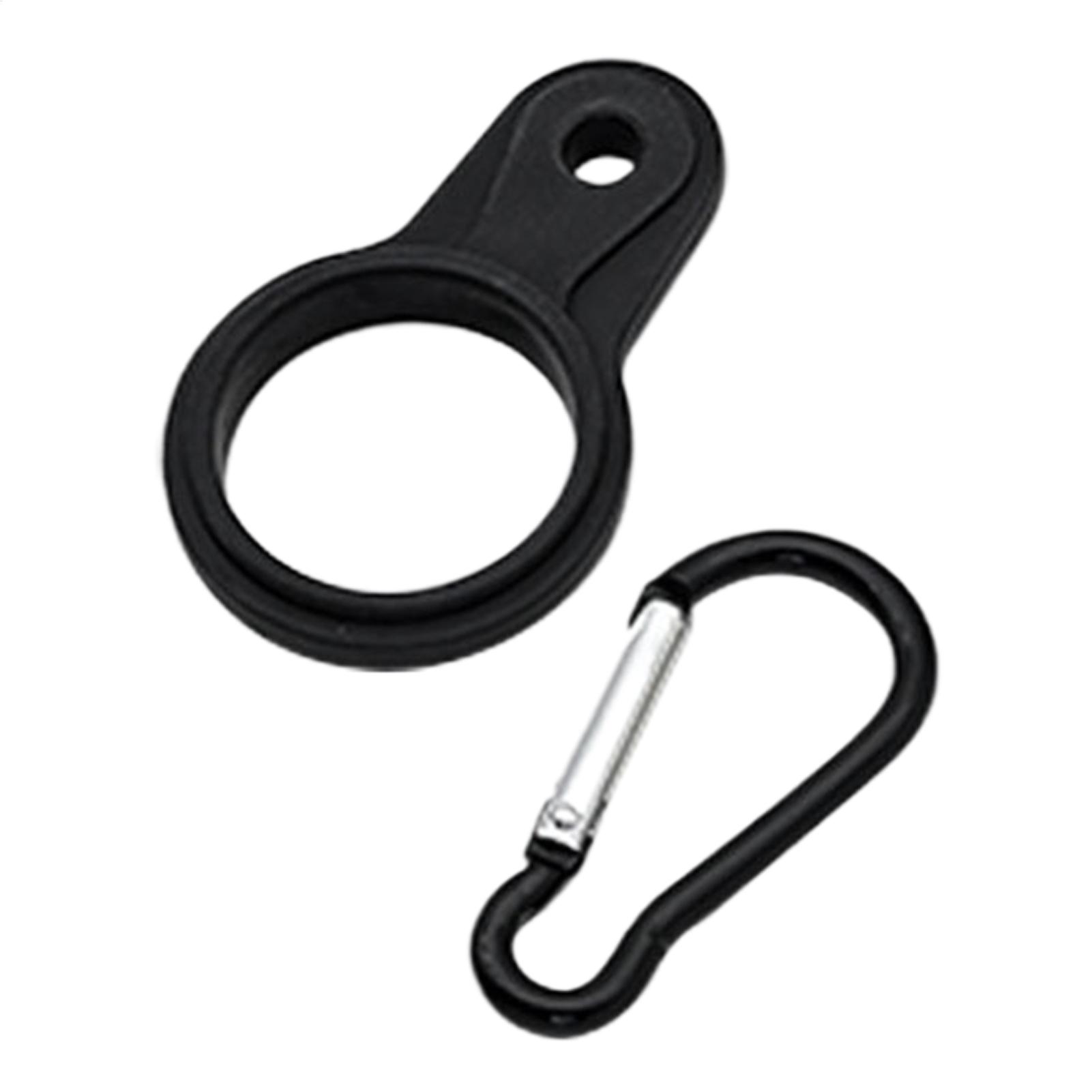 Buckle Hook Water Bottle Holder Clip Sports Outdoor Kettle Buckle Carabiner Water Bottle Holder Camping Hiking Buckle Hook чёрный