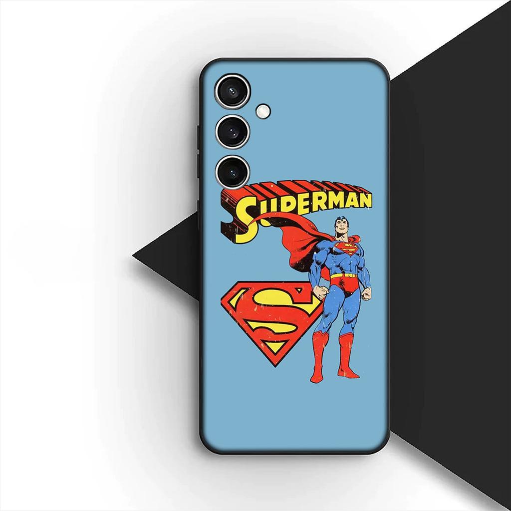 Cover for Samsung Galaxy S20 S22 S21 FE Ultra Plus A07 A17 A15 A16 A25 A57 A37 Casing Phone Case Supermans DC Movie Super Hero
