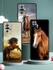 Animal Horse Phone Case Cover for Redmi 14C 10C Note 15 14 13 12 10 11 K40 Pro Plus 5G Soft TPU Shockproof Shell Funda Capas Bag