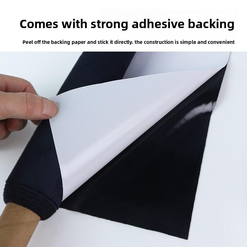 Four-sided Elastic Self-adhesive Suede Fabric By Half A Meter for Car Interior Furniture Decoration Diy Sewing Cloth Brown White