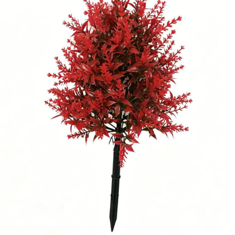 1 Pezzo Resistente ai Raggi UV Senza Sbiadire Felce Persiana Artificiale Paletto da Terra Pianta Verde Finta Per Giardino Patio Cortile Esterno Decorazione Hotel