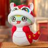 Year Of The Snake Mascot Plush Toy Cute Cartoon Girl Birthday Gift Doll Pendant