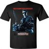 2 Schwarzenegger Movie Poster Retro Black T Shirt Size S M L XL 2XL