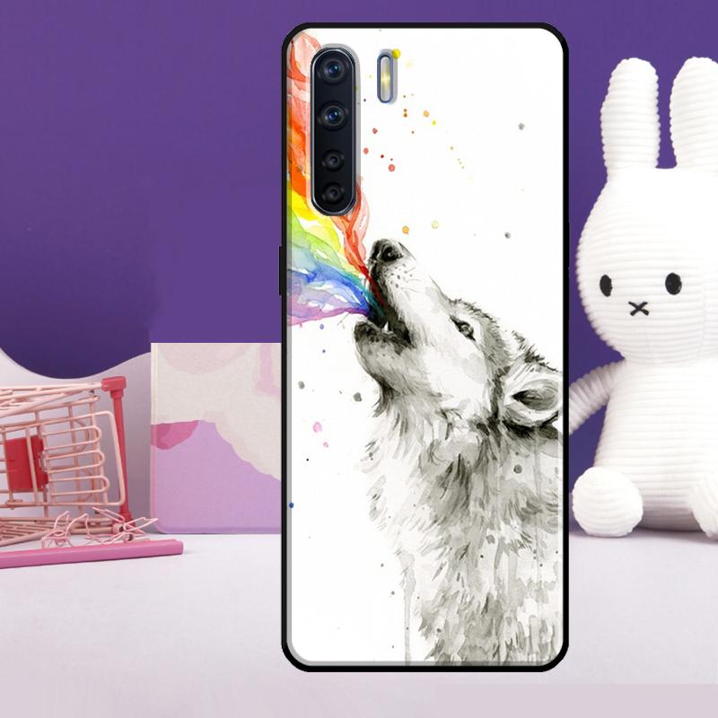 

Animal Wolf Case For Oppo A18 A38 A78 A98 A58 A60 A80 A40 A96 A76 A16 A94 A74 A54 A15 A17 A57 A77 A5 Pro OPPO A78 4G