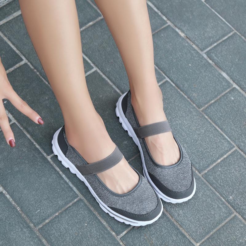 Spring Summer Women Sneakers Casual Shoes Female Loafers Slip On Breathable Trainers Women Flats Shoes Tenis Feminino WSH3305