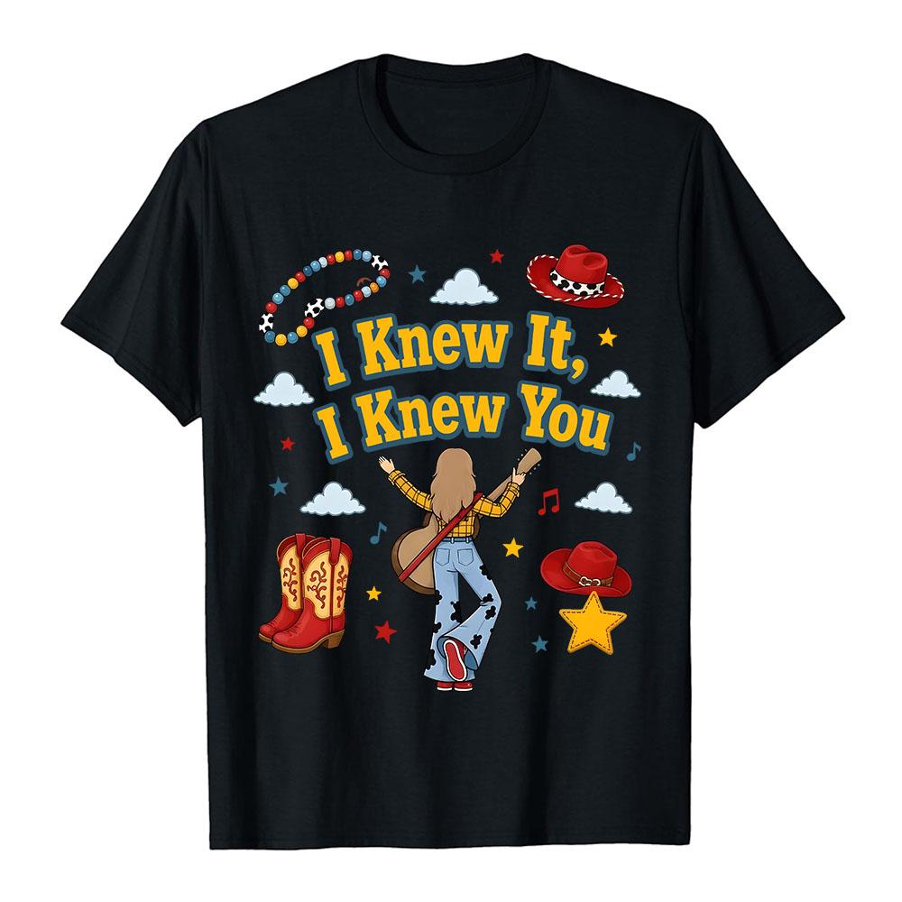 Men Women Clothing TS I Knew It, I Knew You Story 5 T-shirt Fashion Summer Cotton Soft Tees High Quality Casual Graphic Tshirts