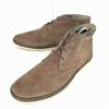 Suede Leather Chukka Boots [26.5 / Brown](USED)