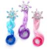 Wig Snowflake 1pcs Princess Lovely Girls Hairpins Children Headwear Hairgrip Hair Clips Barrettes Hair Accessories