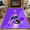 Cartoon Girls Anime Carpet Floor Rug Washable Anti-Slip Unique Decor for Living Room Play Room Girls Bedroom Popular Rug