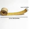 1 STuks 2,3m/90,55inch 3D Muurlijst Plintrand Zelfklevend Waterdichte Plint Muurstickers Voor Kamer Huis Dec