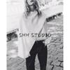 New Fall Women's Clothing French Style Design Asymmetrical Loose Swing Collar Long Sleeves Cloak Tops 1308246