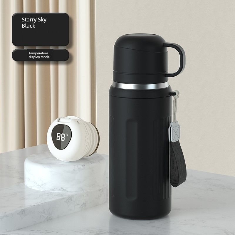 2025 New Model of High-Looking Water Cup for Women, Office Cup for Female Office Workers, Large-Capacity Thermos Cup for Women