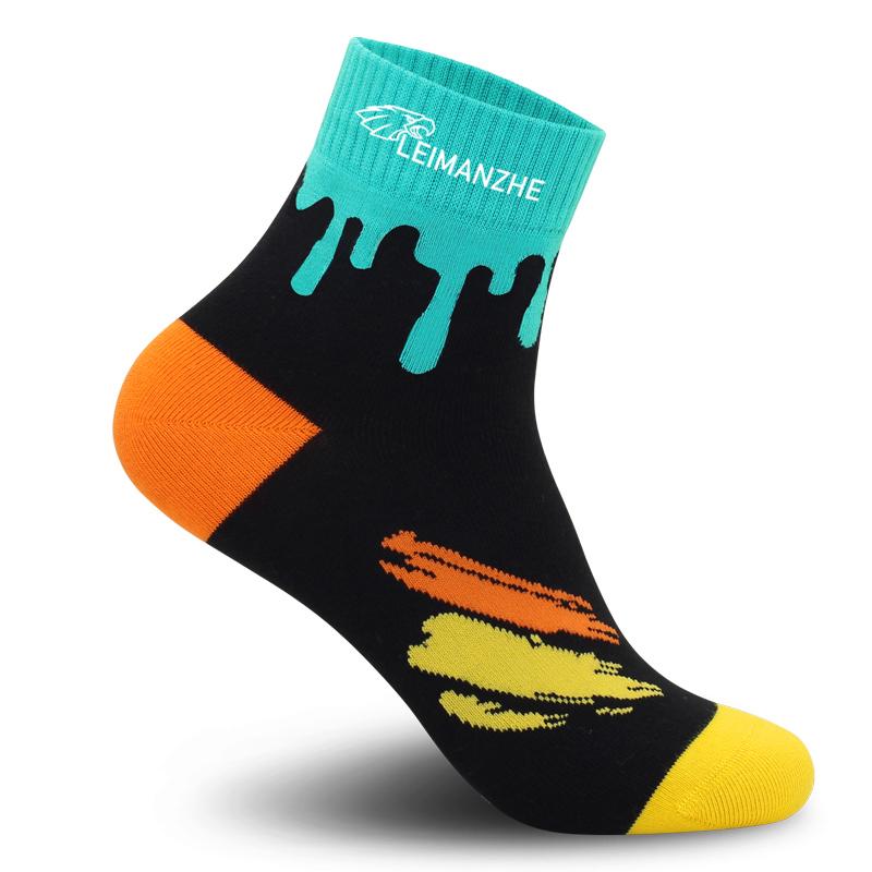 LONGFEI Designer Custom Logo High Quality Socks Manufacturer Men's Women Fashion Cotton Crew School Sport Socks