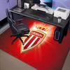 1PC As Monaco Crest Floor Mat for Living Room, Game Rooms, Office, Bedroom, Office Floor Mat Playful Design, Christmas fan gifts