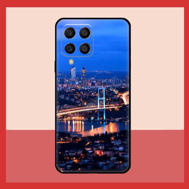 Turkey Istanbul Sceneary Building Case For Samsung Galaxy M11 M31 M14 M34 M54 M12 M32 M52 M15 M13 M06 M16 M36 M56 M53 M35 M55