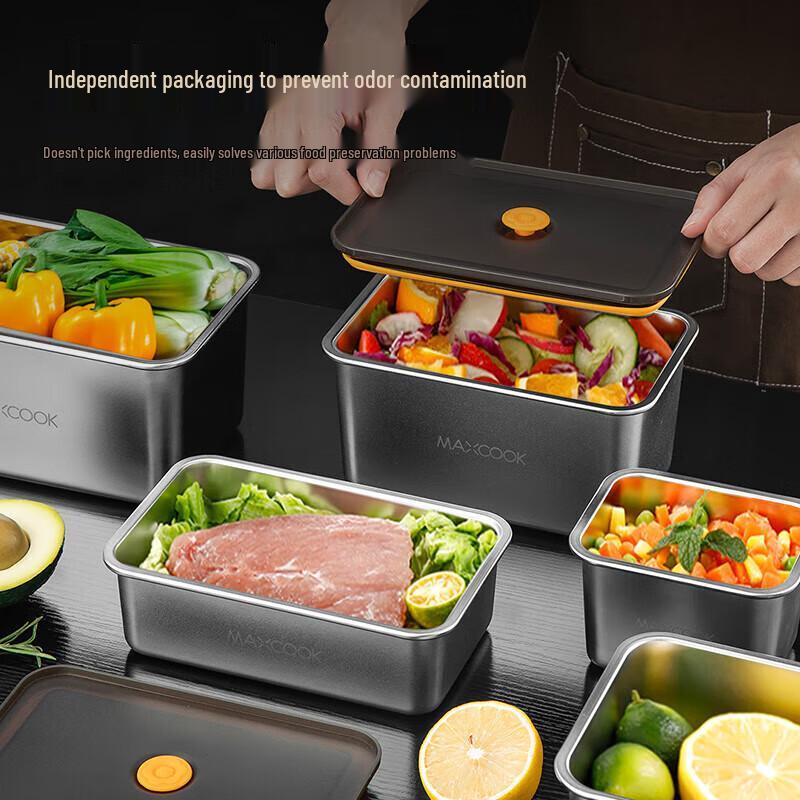 Mei Chu 304 Stainless Steel Food Storage Container