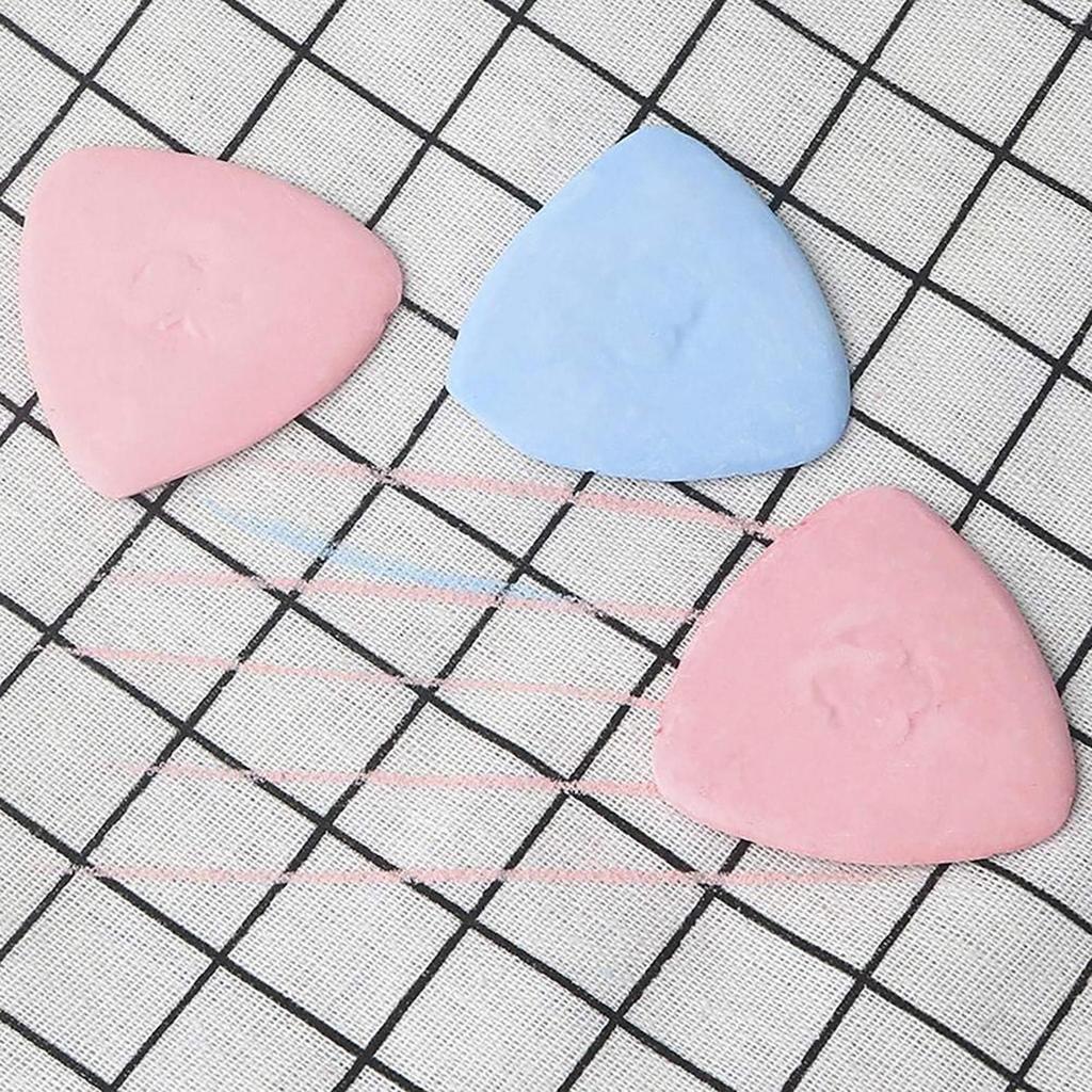 Tailors Chalk Clothing Fabric Maker Triangle Shape Chalk Quilting Sewing tools come with protective covers and paint powder