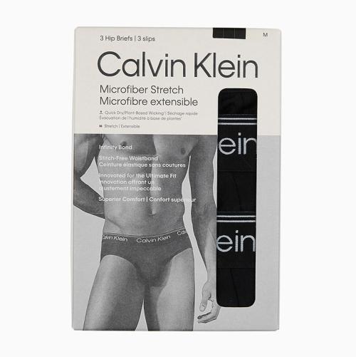 [CK] Men's Micro Stretch 3-Pack Hip Brief NB4408UB1 [Shipped from Korea] 100% Authentic