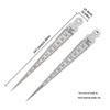 Stainless Steel Taper Gauge Ruler for Precise Measurements Inner Diameter 0-15mm Feelers & Wedges