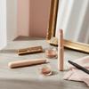 Lip Brush With Cover Soft Synthetic Bristles Portable Makeup Tool For Lip Contouring And Blending
