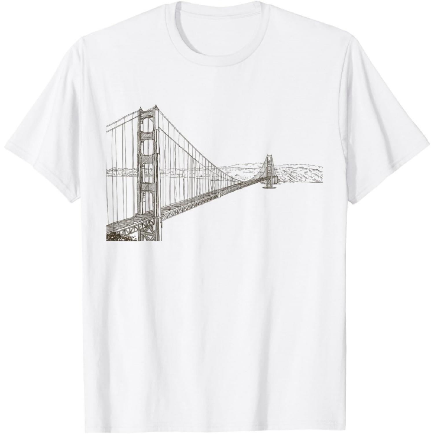 San Francisco Golden Gate Bridge T-shirt T-Shirt(1) S