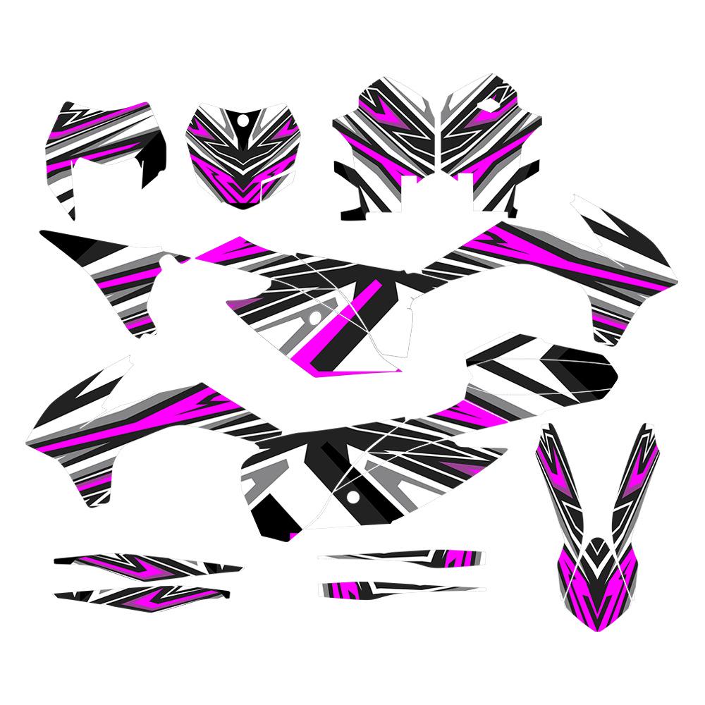 Kompletter Body-Aufklebersatz für KTM SX/SXF/EXC/EXC-F 125-500