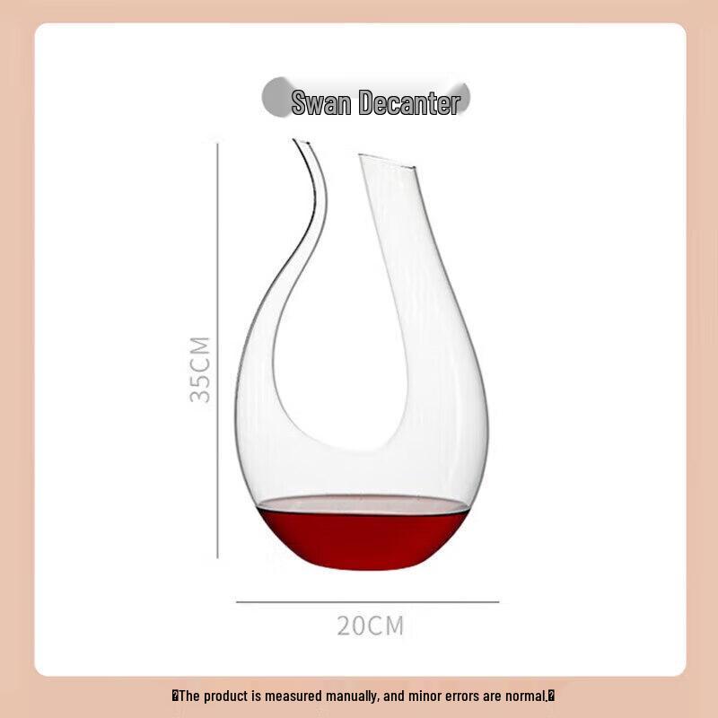 Crystal Glass Red Wine Glasses & Decanter Set