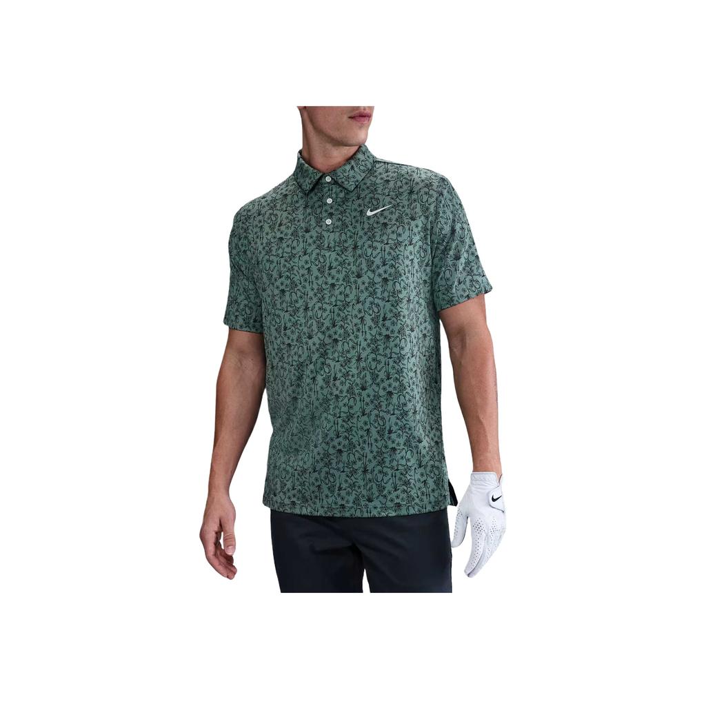 Nike Dri-Fit Tour Comfortable Stylish Simple Versatile Short Sleeve Polo Shirt Men tops Green HM5794-364