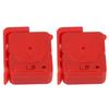 2pcs Door Handle Alarm Anti Theft Vibration Triggered Portable Door Window Alarm for Travel Car