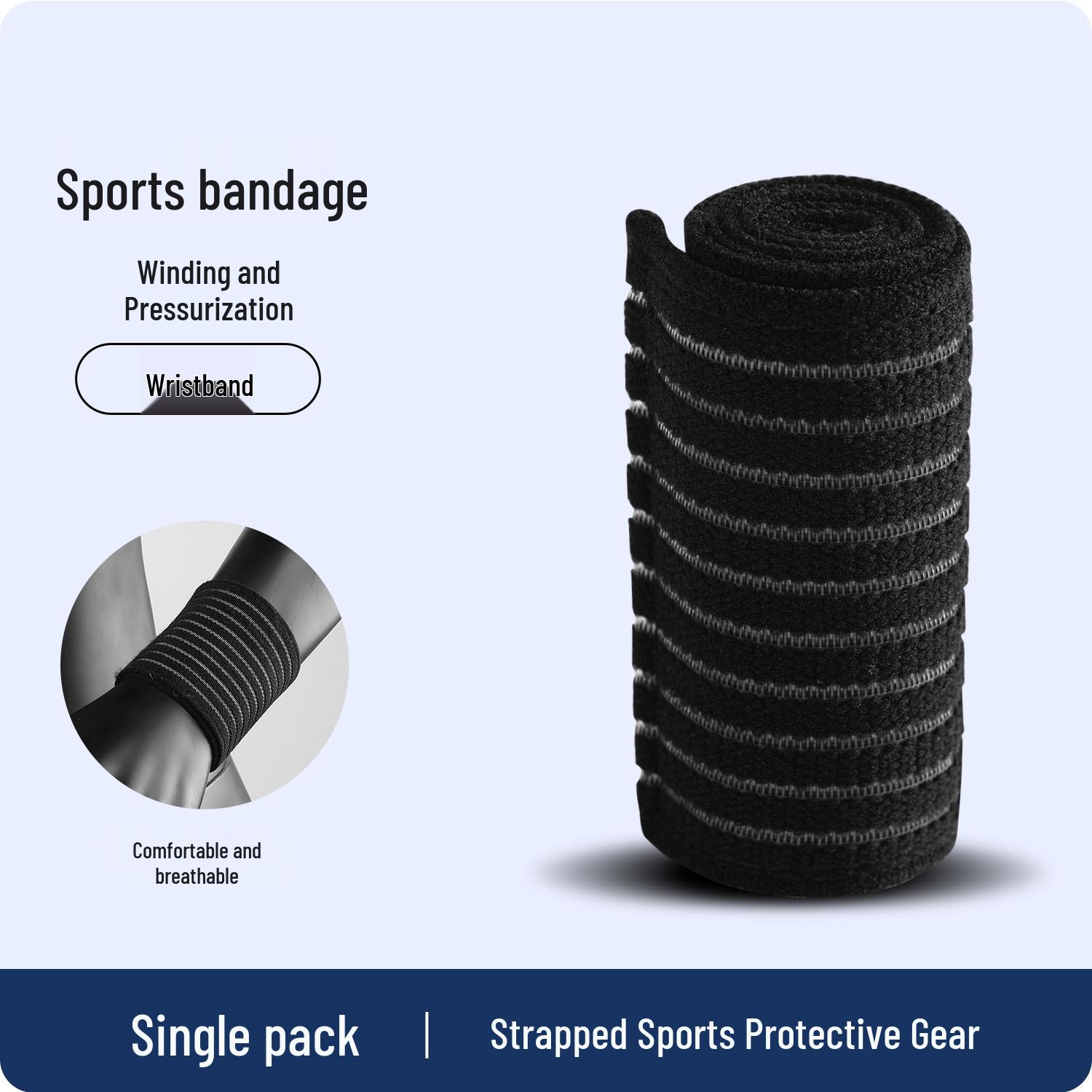 Elastic Self-Adhesive Compression Bandage for Knee, Elbow, Wrist, Ankle & Calf