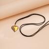 Heart Pendant Necklaces Small Heart Choker Pendant Necklaces Alloy Material Love Pendant Choker for Women Jewelry Gift