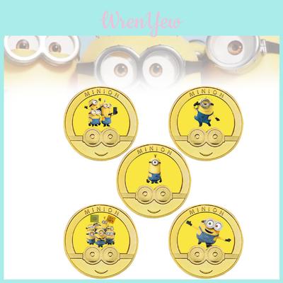 Entzückende Minion Kevin Ich Einfach Unverbesserlich Gedenkmünze Geschenk für Kinder und Freunde