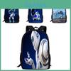Rucsac Școlar Astro Bot de 15 Inch cu Capacitate Mare Design Elegant din Pânză Oxford Pentru Copii