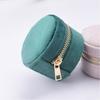Dustproof Jewelry Case Mini Earrings Rings Bag Simple Velvet Jewelry Box  Travel