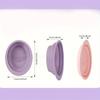 1 Silikon-Make-up-Pinselreinigungsschale - Kratzfreies, stromloses Reinigungspad für Make-up-Pinsel, Make-up-Pinselreinigungsschale