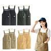 Waterproof Stain-Resistant Apron Large Pocket Anti Dirty Kitchen Aprons Breathable Sleeveless Apron for Cooks and Servers
