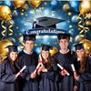 1 Graduation Party Banner, Polyester Durable Wall Decor, Suitable for Room, Photo Studio, Home and Outdoor Lawn Decoration