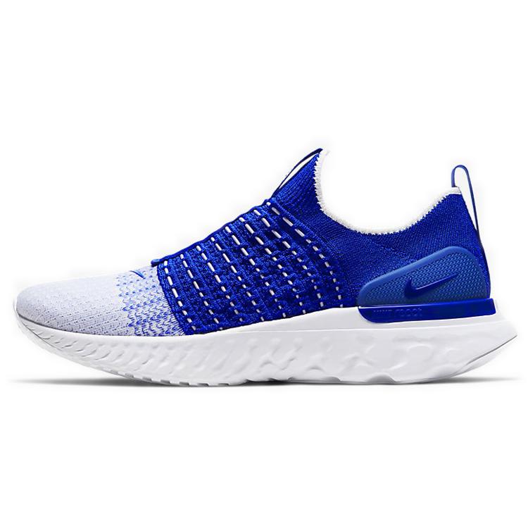 Nike React Phantom Run Flyknit 2 Фото Синий Белый CJ0277-400 42