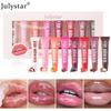 8pcs Fruity Lip Gloss Set, High Shine Hydrating Juicy, Moisturizing Non-Stick Cup Plumping Lip Tint, Long Lasting Lip Makeup