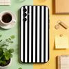 Burgundy Rose Stripe  Phone Case For Samsung S25,S24,S21,S22,S23,S30,Ultra,S20,Plus,Fe,Lite,Note,10,Black Cover